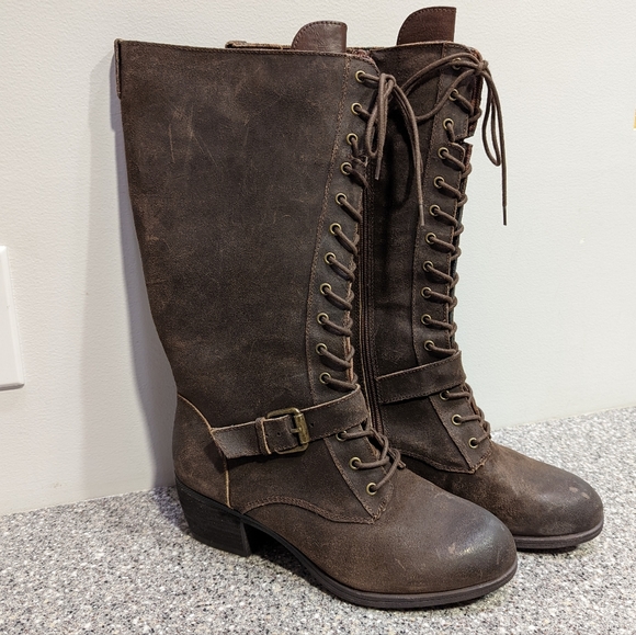 Rockport Shoes Rockport Cobb Hill Anisa Tall Lace Up Boot Wide